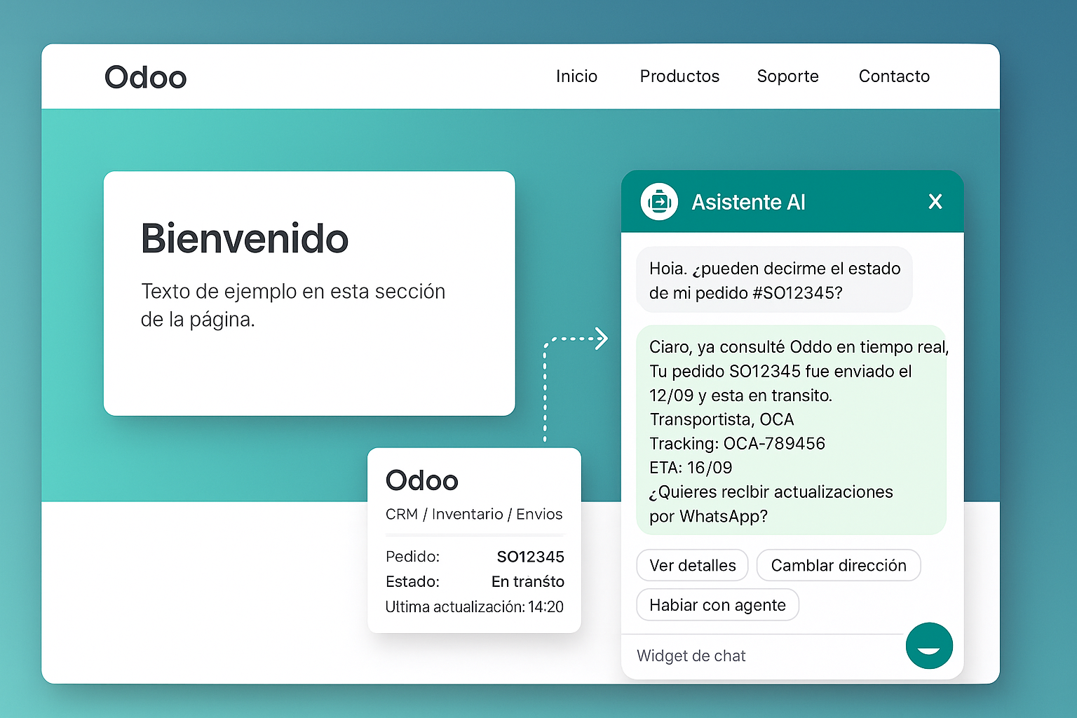 Agente Web Demo